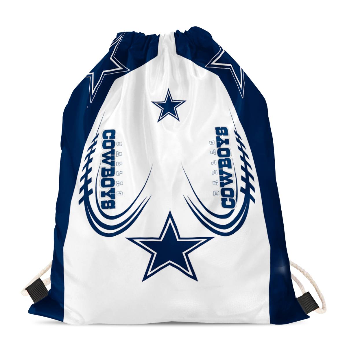 Dallas Cowboys Drawstring Backpack sack / Gym bag 18
